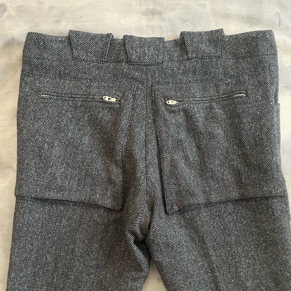Monitaly Herringbone Trousers - Picture 6 of 8